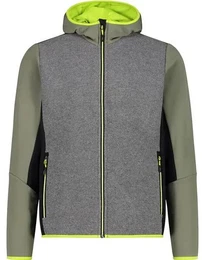 Herren Kapuzensweat MAN JACKET FIX HOOD, KAKI, 56