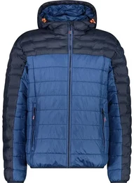 Herren Jacke MAN JACKET FIX HOOD, BLUESTONE, 52
