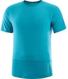 Herren T-Shirt CROSS RUN SS TEE M Tahitian, Tahitian Tide/, S