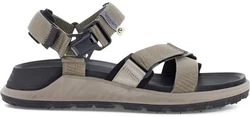 Ecco Sandalette Trekkingsandale EXOWRAP M 3S TEX MOON ROCK/TAUPE (81184460421)