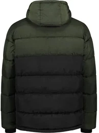 Herren Jacke MAN JACKET FIX HOOD, OIL GREEN, 50