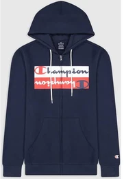 Herren Kapuzensweat Hooded Full Zip, BLI, M
