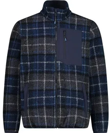Herren Unterjacke MAN JACKET, ADRIATIC-B.BLUE-GESSO, 52