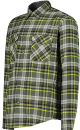 Herren Hemd MAN SHIRT, OILGREEN-NERO-ACIDO, 54