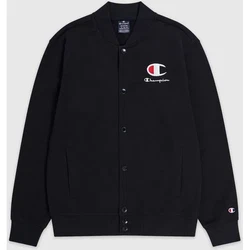 Champion Herren Bomber Sweatshirt Schwarz