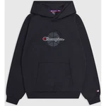 Champion Kapuzenpullover Hooded Sweatshirt Dunkelblau/Schwarz/Lila/Rot