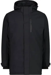 Herren Jacke MAN PARKA SNAPS HOOD, NERO, 50