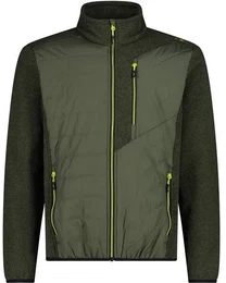 Herren Unterjacke MAN JACKET HYBRID, OIL GREEN, 56