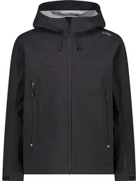 Herren Jacke MAN JACKET FIX HOOD, ANTRACITE, 54