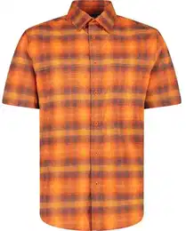 Herren Hemd MAN SHIRT, FLAME-ANTRACITE, 50