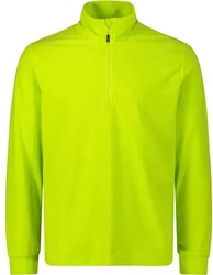 CMP Fleecepullover MAN SWEAT Grün/Gelb/Neonfarben