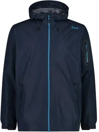 Herren Blouson MAN JACKET FIX HOOD, BLACK BLUE, 54