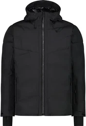 Herren Jacke MAN JACKET FIX HOOD, NERO MEL., 52