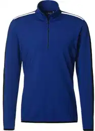 Herren Shirt Herren Longshirt, Blau/Schwarz/Wei, 56