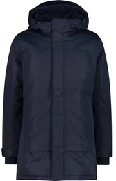 Herren Jacke MAN PARKA FIX HOOD, BLACK BLUE, 52