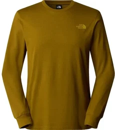 Herren Shirt M L/S EASY TEE, MOSS GREEN/AMBER GREEN, XL