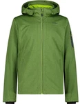 CMP Funktionsjacke MAN JACKET ZIP HOOD Limegreen Mel.