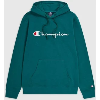 Champion Herren Hoodie Sweatshirt Pullover Logo Kapuze Einfarbig