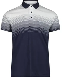 Herren Polo MAN POLO, B.BLUE-BIANCO, 50