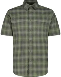 Herren Hemd MAN SHIRT, SALVIA-ANTRACITE, 52