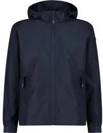 Herren Blouson MAN JACKET ZIP HOOD, BLACK BLUE, 56
