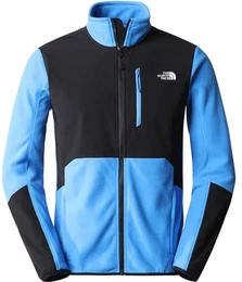 Herren Pullover M GLACIER PRO FZ, SUPER SONIC BLUE/TNFBLACK, S