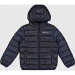 CHAMPION Steppjacke Hooded Jacket Kinder blau