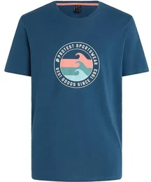Herren Polo PRTSHARM t-shirt, DeepDive blue, S