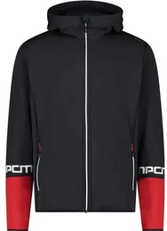 Herren Kapuzensweat MAN JACKET FIX HOOD, ANTRACITE, 46