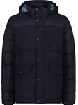 CMP Herren Jacke MAN LONG JACKET SNAPS HOOD blau