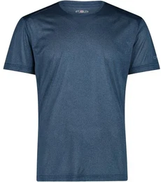 Herren Shirt MAN T-SHIRT, BLUE STEEL MEL., 56