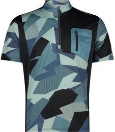 Herren Shirt MAN T-SHIRT FREEBIKE, HYDRO-ANTRACITE, 56