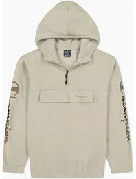 Herren Kapuzensweat Hooded Half Zip, ABY, S