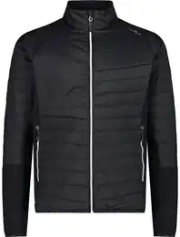 Herren Blouson MAN HYBRID JACKET, ANTRACITE, 48