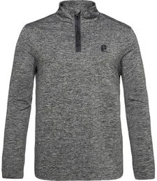 Herren Rolli WILL 1/4 zip top, Dark Grey Melee, XXL