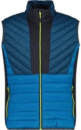 Herren Weste MAN VEST HYBRID, DEEP LAKE, 50