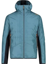 Herren Blouson MAN HYBRID JACKET FIX HOOD, HYDRO, 58