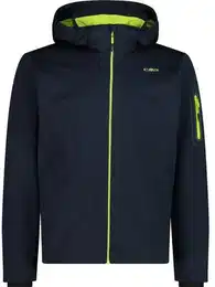 Herren Funktionsjacke, B.BLUE-LIME, 48
