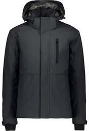 Herren Jacke MAN JACKET ZIP HOOD, Anthracite, 56