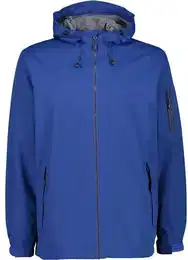 Herren Blouson MAN JACKET FIX HOOD, BLUISH, 48