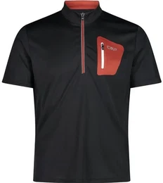Herren Shirt MAN FREEBIKE T-SHIRT, ANTRACITE-RUST, 50