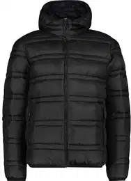 Herren Jacke MAN JACKET SNAPS HOOD, NERO, 58
