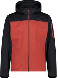 Herren Funktionsjacke, RUST-ANTRACITE, 56