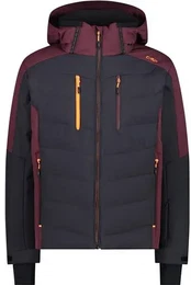 Herren Jacke MAN JACKET ZIP HOOD, ANTRACITE, 56