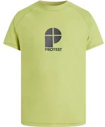 Herren Shirt PRTCATER rashguard short, AlgaeGreen, M