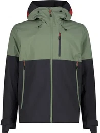 Herren Blouson MAN JACKET FIX HOOD, ANTRACITE-SALVIA, 50