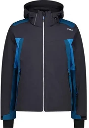 Herren Jacke MAN JACKET ZIP HOOD, ANTRACITE, 58