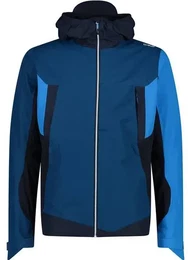Herren Funktionsjacke MAN JACKET HYBRID FIX, PETROL, 48