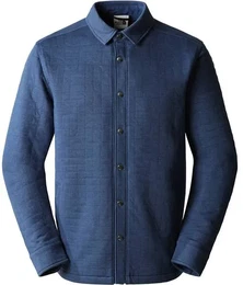 Herren Jacke M LONGS PEAK QUILTED, Shady Blue White Heather, XL
