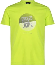 Herren Shirt MAN T-SHIRT, LIME MEL. E307, 58